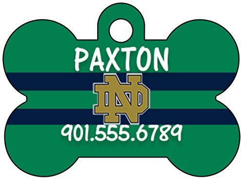 uDesignUSA Dame Pet Id Tag for Dogs & Cats Personalized w/Name & Number