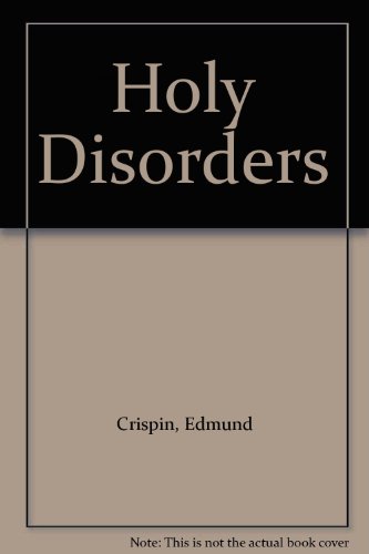 Holy disorders B0006AQSZU Book Cover