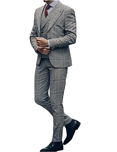 Costume homme trois pièces d'exception avec revers à pointe chic
