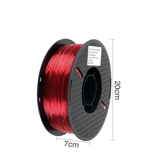 Filamento TPU Flexible 1.75 mm 1 kg Verde para Impresión 3D - Fernando Cortés