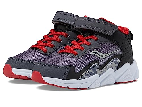 Saucony Unisex-Child Flash Alternative Closure Mid Sneaker