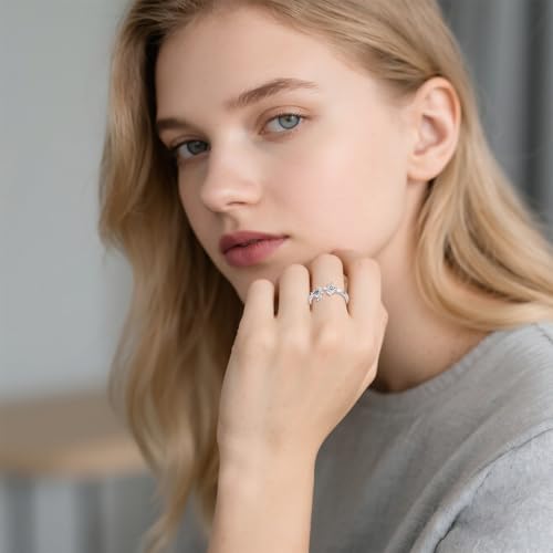 Bague tortue en argent ouvert coquille ormeau bijou tendance