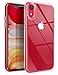 YOUMAKER Stylish Crystal Clear Case for iPhone XR, Anti-Scratch Shock Absorption Slim Fit Drop Protection Premium Bumper Cover Case for iPhone XR 6.1 inch (2018) - Clear
