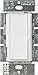 Lutron DVTV-WH Diva 30mA Single Pole 0-10V Fluorescent Dimmer, White