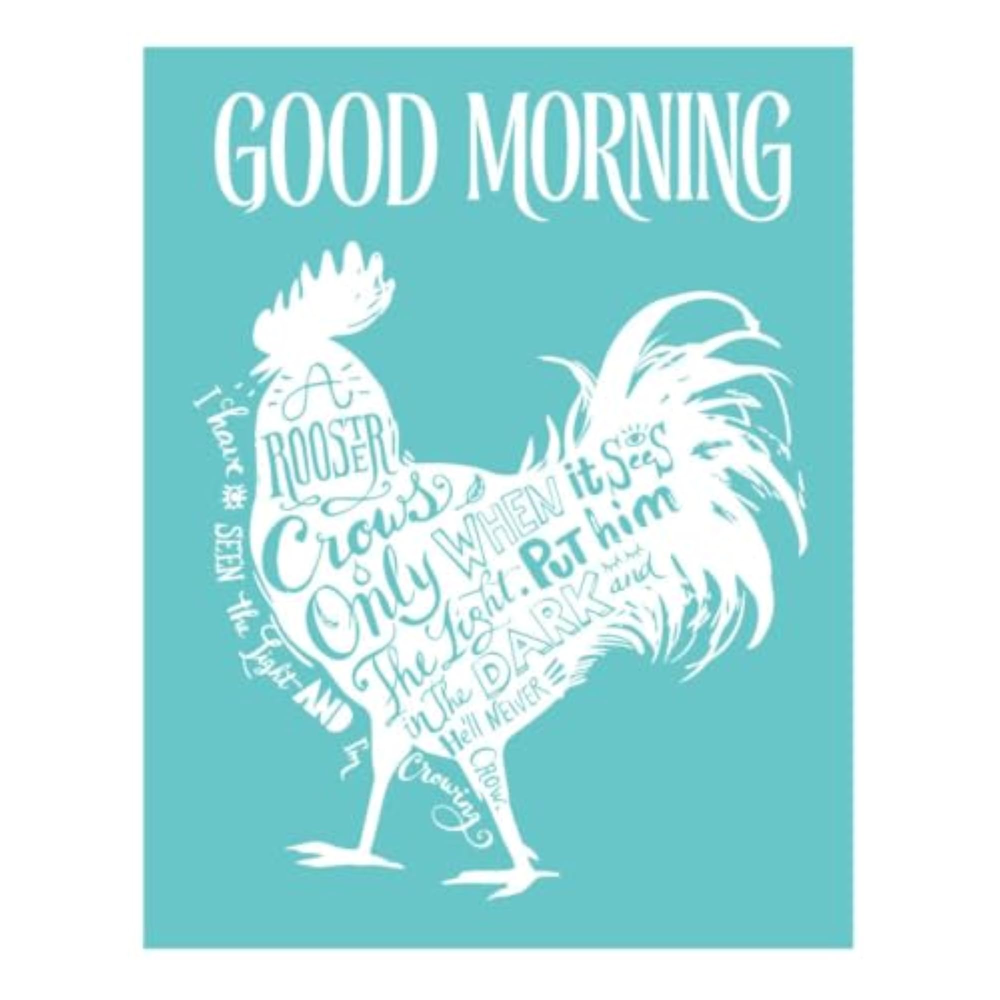Washable Silk Screen Stencil with Adhesive Backing