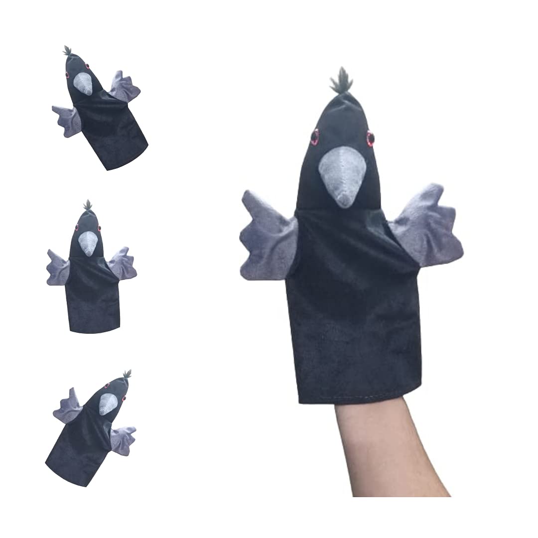 Buy Ritu Shubhman's Creation Crow Hand Puppet Bird Hand Puppet Hand Puppets for Kids
