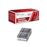 10 Pack compatible Ink PGI-5BK, CLI-8BK, CLI-8C, CLI-8M, CLI-8Y Inkjet Cartridge for Canon PIXMA MP-500, MP-530, MP-830 MP-950 MP-960 MP-970 MX-850, PIXMA iP4200, iP4500, iP5200