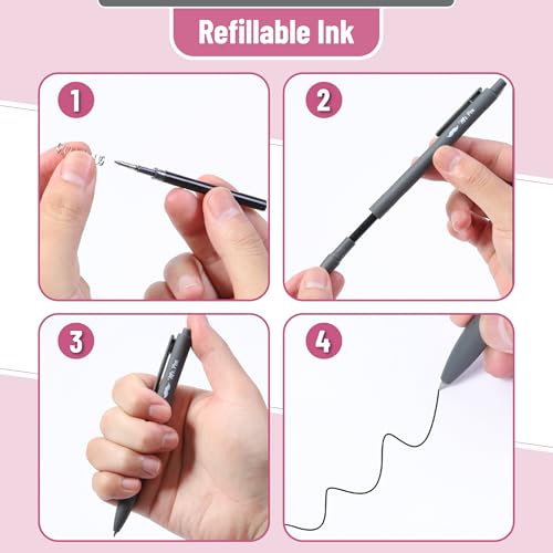 Image of Mr. Pen- Retractable Gel Pens, 12 Pack, Black Ink