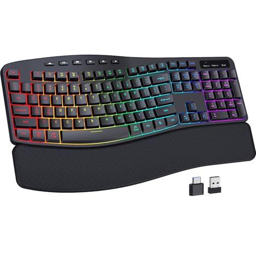 COLIKES Wireless Ergonomic Keyboard