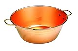 En cuivre. Bassine professionnelle à confiture. En cuivre.