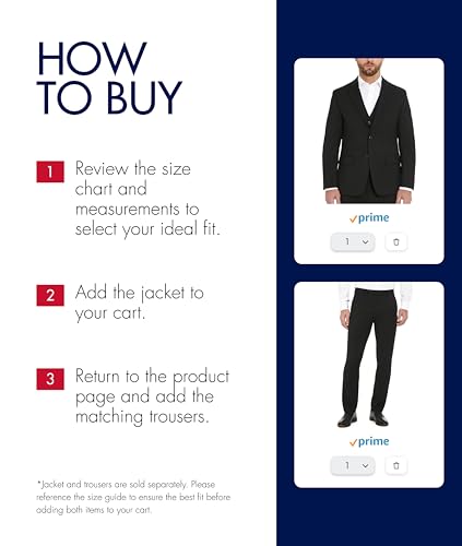Image of Tommy Hilfiger TH Flex Modern Fit Suit Separates