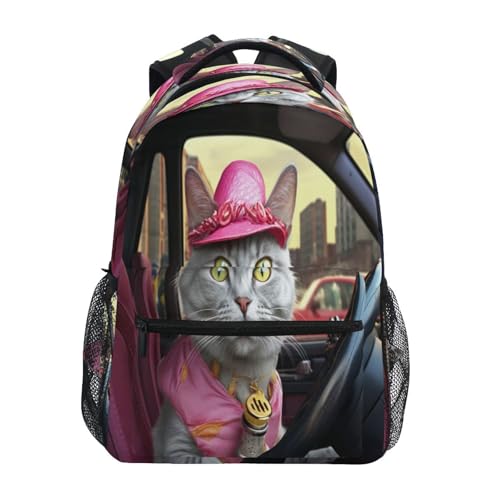 Sac à dos étanche ordinateur Driver Cat de la fac au bureau avec style