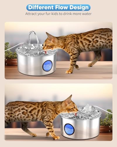Fuente de agua para gatos con bomba de repuesto miniatura 6
