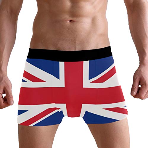 Boxer Briefs Men's Underwear, British Flag Pattern Trunks for Men3