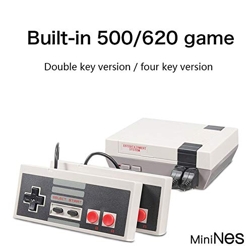 DZSF Retro Mini Game System Classic Games Console, NES Console, Built-In Games, 620 NES Retro Video Game Console, HDMI HD NES Console