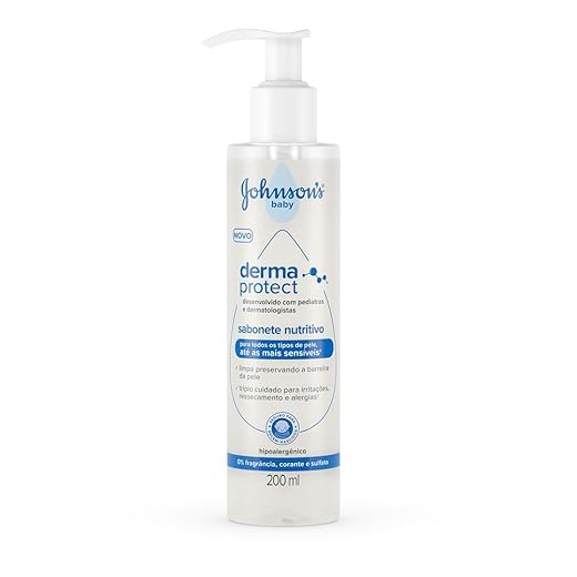 Sabonete Nutritivo Derma Protect JOHNSON'S® Baby 200mL