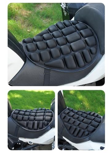 Couvre Selle de Moto pour Piaggio MP3 250/310/300/350/400/500/530, Antidérapant Confortable Soulagement Absorption Housse de Selle Moto Scooter Seat