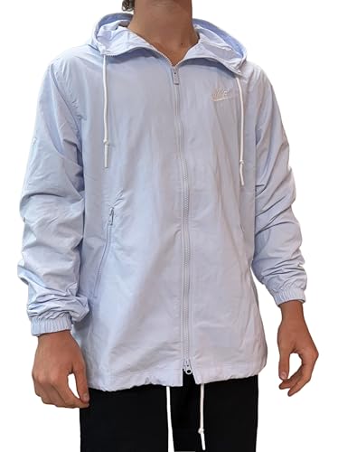 Nike Sportswear Men's Club Woven Full-Zip Hooded Jacket (US