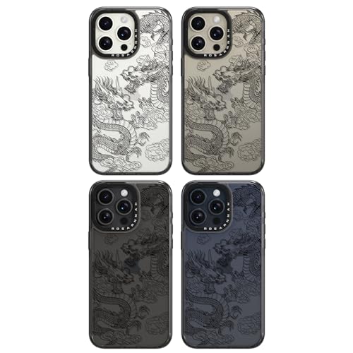 Coque iPhone 15 Pro Max durable noire antichoc chute 2m dragonne - 7