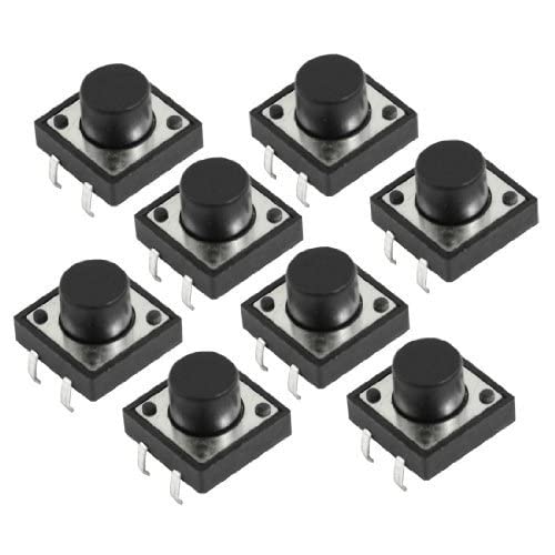 8pcs 5MM HEIGHT 12MM BASE Tact Switch Push Button 4PIN Micro Switch (B0BTYYH18V) Amazon Price History, Amazon Price Tracker