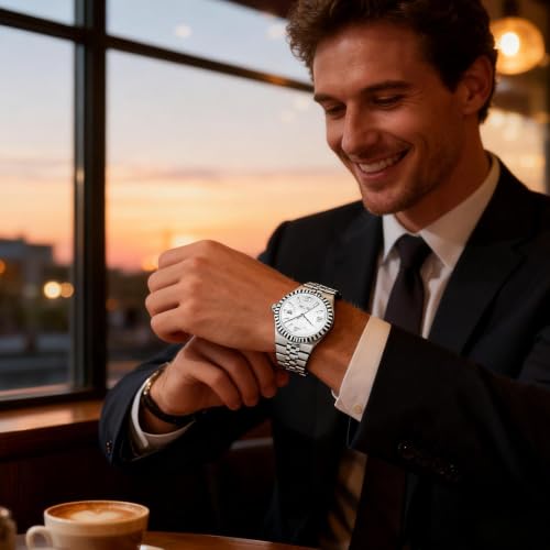 Relojes de pulsera para hombre ligeros que solucionan la fatiga en la muñeca 2