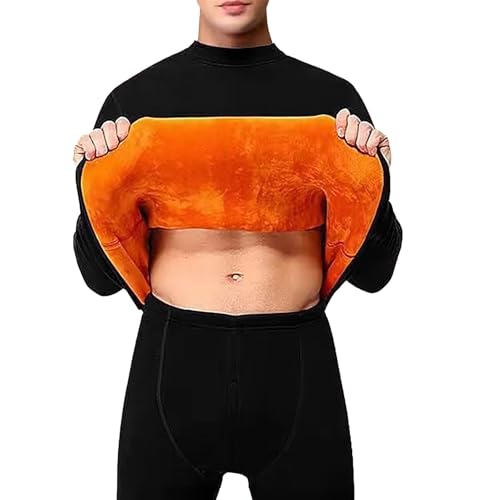 Long Johns Top Bottom Set for Men Cold Winter Bottom Top Set Base...