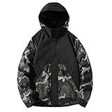 Chaqueta militar gótica de regalo para mujer, chaqueta de invierno para hombre, de talla grande, para clima frío, con capucha, informal, rusa, británica
