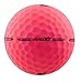Volvik Vivid XT Golf Balls, Matte Pink (One Dozen)