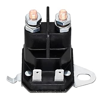 Startermagnet 12V 100A 4 Klemmen - Ersatz Für Husqvarna Jonsered Rasentraktoren