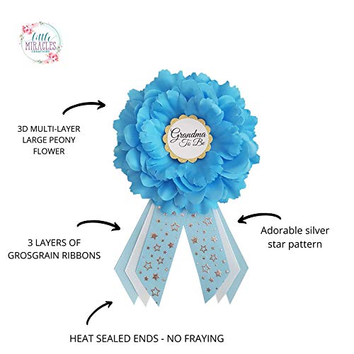 LMC Baby Shower Maternity Sash And Pins For Mom And Dad To Be USA Handmade3