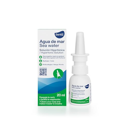 Agua De Mar Spray Nasal Descongestivo Solución Hipertónica 20 Ml
