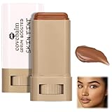 Covebalm Beauty Skin Tint for Black Women, Covebalm Beauty Skin Tint, Beauty Balm Serum Boosted Skin Tint,Tinted Moisturizer, Full Coverage Concealer Foundation Stick for Face Makeup (#03)