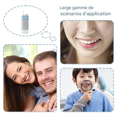 Hydropulseur nomade rechargeable 3 modes pour voyage et déplacements - 7
