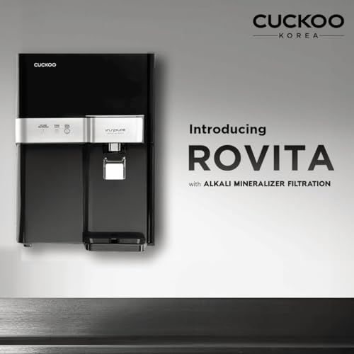 Image of CUCKOO Alkaline Water Purifer | RO + in-Tank UV LED + Alkaline Mineral Multi Stage Filtration - 7.5 Litre Capacity |Trusted Korean Brand | Rovita