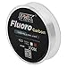 Fluorocarbon Fishing Line 100m, 4.1334.32LB Abrasion Resistant Clear Leader Line for Freshwater, Invisible Soft Carbon Fiber Fishing Lure Line, 100M Spool(White)(2.00.23mm9.48LB)