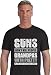 TeeStars Guns Don't Kill Grandpas With Pretty Granddaughters Do Christmas Gift T-Shirt