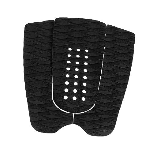 Mikikit 3Pcs Eva Surfboard Traction Pads Non Slip Deck Grips for Enhanced Stability for Surfboards Skimboards for Beginners Pros Lightweight Durable Design