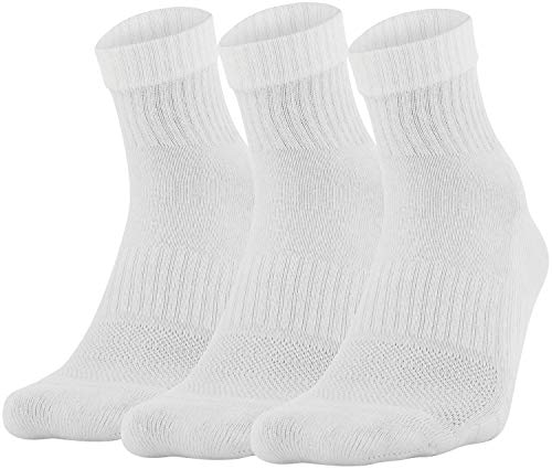 Image of Under Armour Training Cotton Quarter Socks 3-Pack