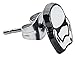 Star Wars Jewelry Unisex Episode 7 Stormtrooper Stainless Steel Stud Earrings