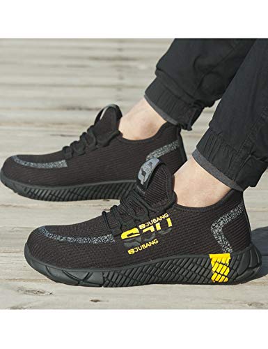 Letuwj, scarpe da ginnastica unisex con punta in