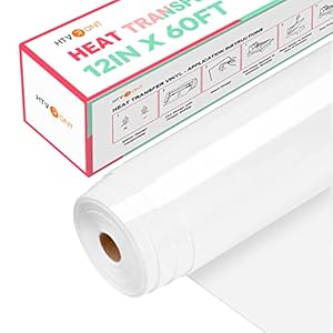 HTVRONT Heat Transfer Vinyl White I...