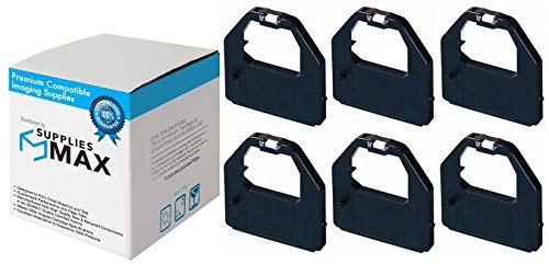 Cintas de impresora compatibles SuppliesMAX (6 unidades) miniatura 1