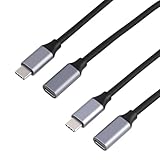 【Durabilité et Flexibilité】: Conçue avec des matériaux de haute qualité, cette rallonge USB 1M possède un extérieur TPE/PVC anti-enchevêtrement et des connecteurs robustes en alliage d’aluminium, assurant une longue durée de vie et une résistance à l’usure pour un usage quotidien intensif