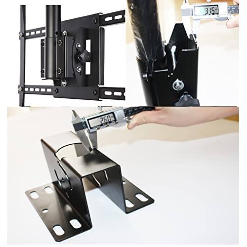 Support de plafond pour téléviseur réglable et inclinable à 360° - 6