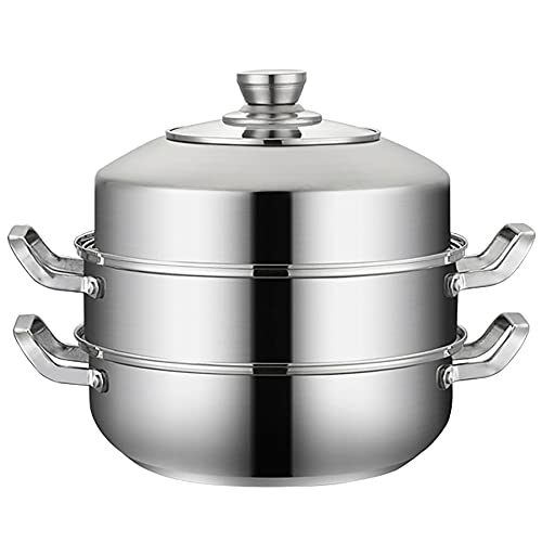 Marmite chaude inox 304 multicouche fini les aliments brûlés induction 28cm