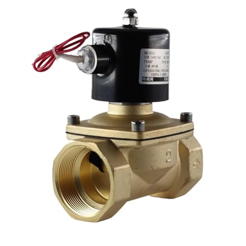 Électrovanne en laiton durable 1-1/2" 24V de haute précision globale - 2