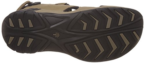 Image of Woodland Men Khaki Floater Sandal