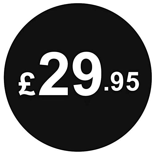 £ Black Price Stickers - 20mm, £29.95, 80 — image 1