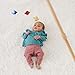 The Activity Gym by Monti Kids: Level 1 Includes Wooden Baby Gym/Baby Activity Center with Montessori Mobiles, Toys & Rattles; Parent Education and Support from Montessori Educators. Safety Certified.