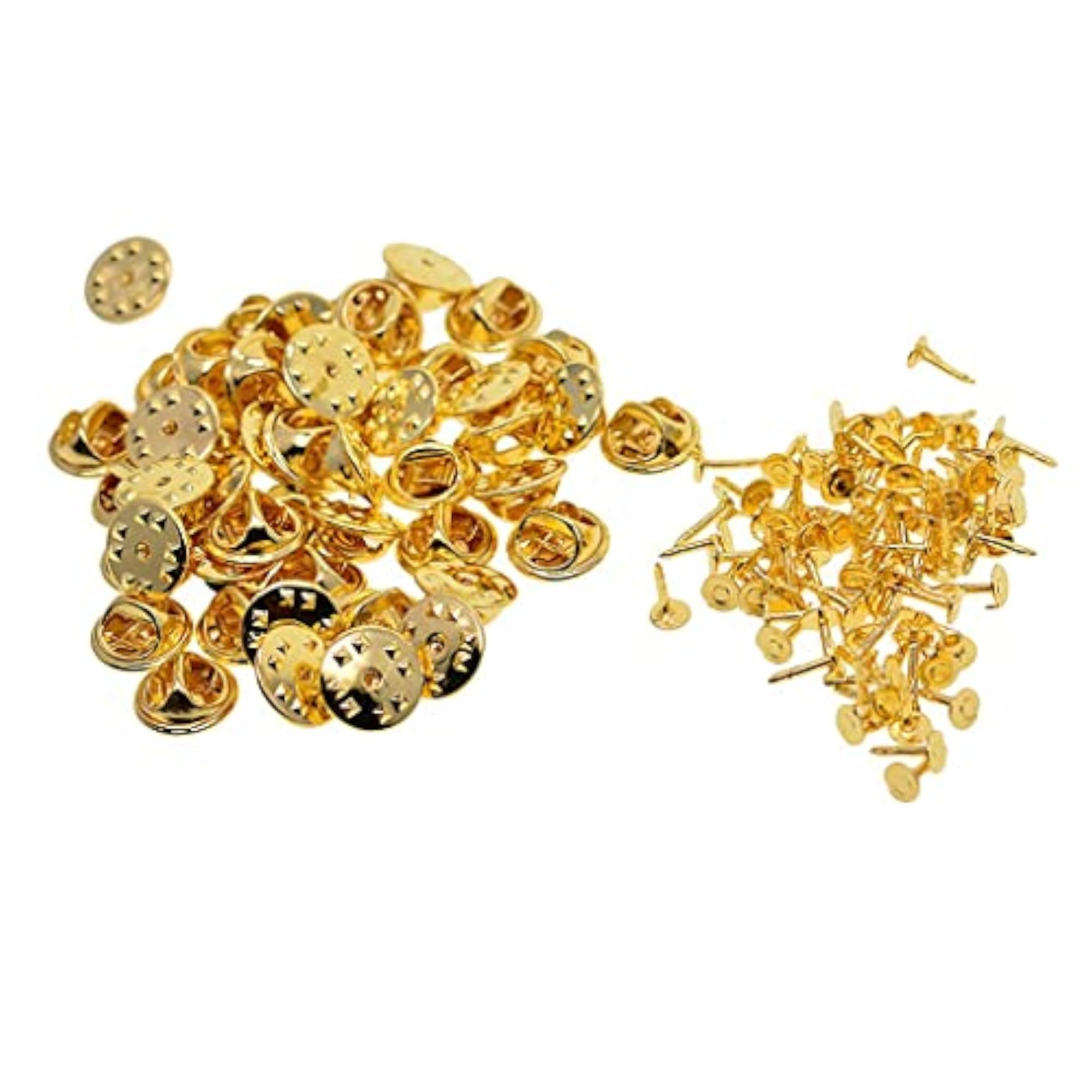 Men's Gold Badge Hat Pin, Stylish Lapel Fasteners